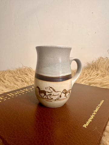 Cowboy Pottery Coffee Mug