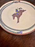 Western Bucking Horse Plates