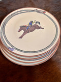 Western Bucking Horse Plates