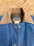 Big Smith Lined Denim Chore Coat Small