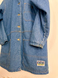 Big Smith Lined Denim Chore Coat Small