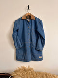 Big Smith Lined Denim Chore Coat Small