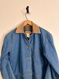 Big Smith Lined Denim Chore Coat Small