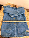 Big Smith Lined Denim Chore Coat Small