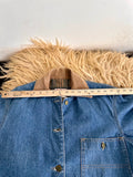 Big Smith Lined Denim Chore Coat Small