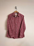 Pearl Snap Western Shirt Womens L